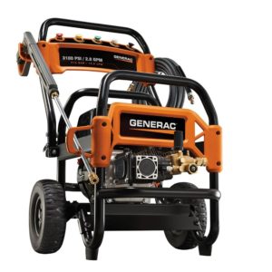 Generac 6607 3,100 PSI 2.8 GPM 212cc OHV Gas Powered Commercial Pressure Washer