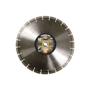 Diamond products standard gold wet/dry high speed blade 14″