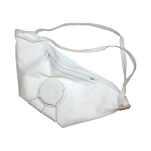 N95 Valved particulate flat fold respirator