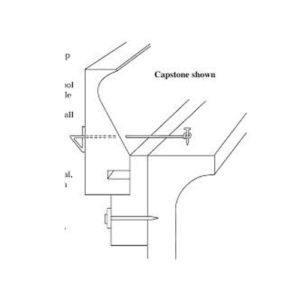 Fiber-Optic Liner Pool Cover Capstone