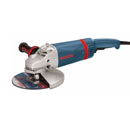 Bosch 7 Inch Large Angle Grinder with Rat Tail Handle