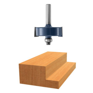 Carbide Tipped Rabbeting Router Bit