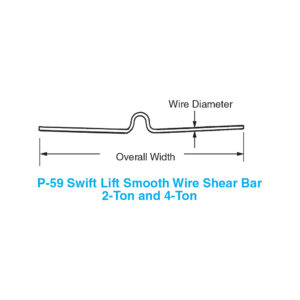 P-59 Swift Lift Smooth Wire Sear Bar