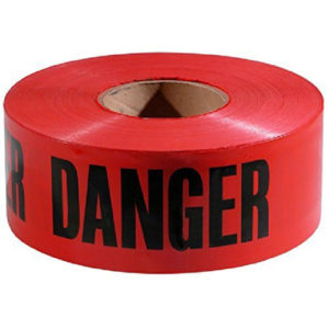 Tape Danger 3" X 1000'