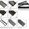 500 Series Slotted Cast Grates